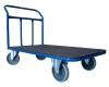Plošinový vozík 1BKS 1000x700 mm, nosnost 500 kg, šroubovací madlo - zobrazit detail zboží